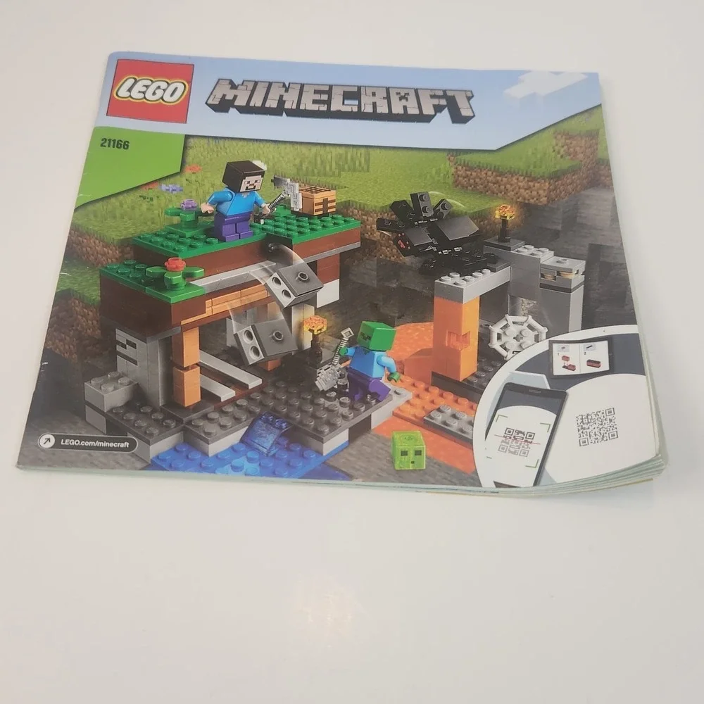 Lego Minecraft Instruction Manual Booklet 21166 The Abandoned‎ Mine